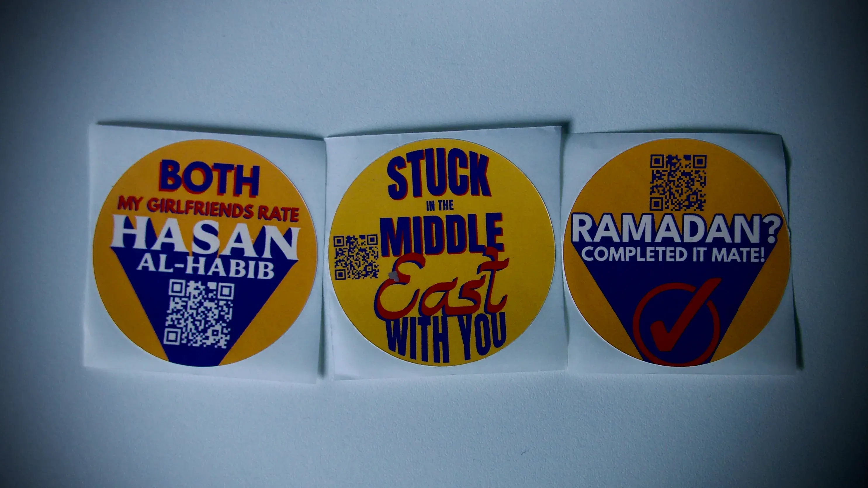 Ramadan 'Inbetweeners' sticker